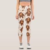 Großfuß Capri Leggings (Vorderseite)