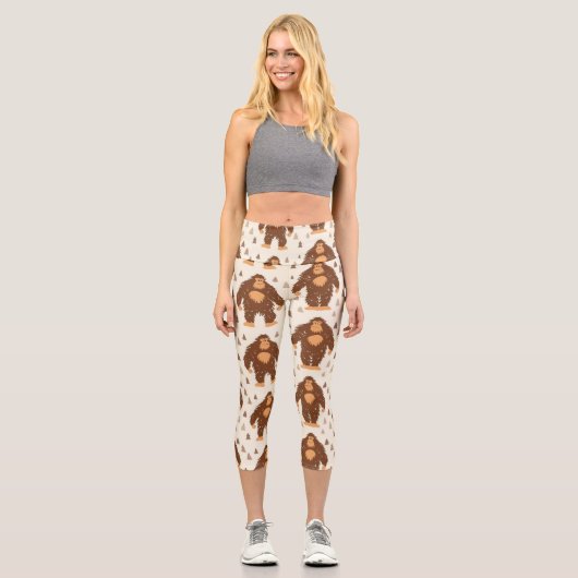 Großfuß Capri Leggings (Vorderseite)