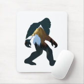 Großfuß im nächtlichen Wald Mousepad (Mit Mouse)