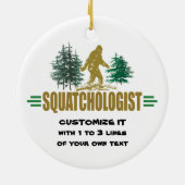 Großfuß Keramik Ornament (Hinten)