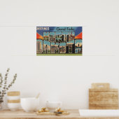 Großgabeln, Nord-Dakota - Großbuchstabe Poster (Küche)