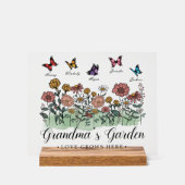 Großgarten Modern Keepake 5 Individuelle Name Acrylschild (Vorderseite)