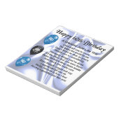 Großgedicht - 60. Geburtstag Notizblock (Rotiert)