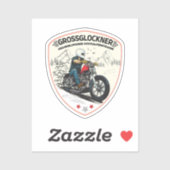 Grossglockner Hochgebirge Alp Locarno Aufkleber (Blatt)