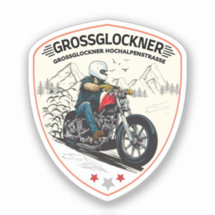 Grossglockner Hochgebirge Alp Locarno Aufkleber