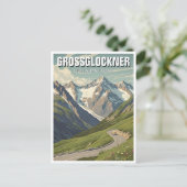 Grossglockner Hochgebirge Postkarte (Stehend Vorderseite)