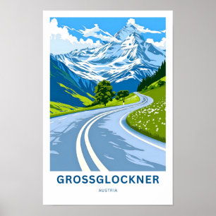 Großglockner Österreich Reisedrucke Poster