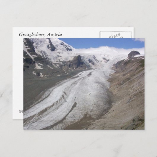 Großglockner Postkarte (Vorne/Hinten)