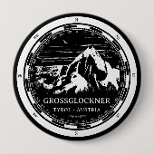 Grossglockner - Tirol - Alpen Button (Vorderseite)