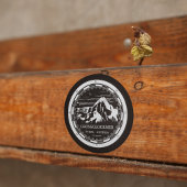 Grossglockner - Tirol - Alpen Runder Aufkleber