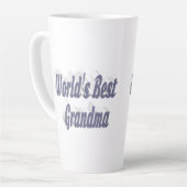 Großgrautypografie Milchtasse (Linke Ecke)