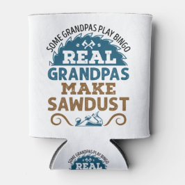 Großgroßvater für Holzbearbeitung machen Sawstaub Dosenkühler