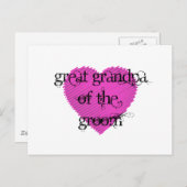 Großgroßvater Postkarte (Vorne/Hinten)