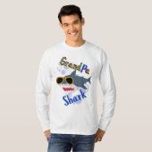 Großhaie, cool mit Brille T-Shirt (Vorne ganz)