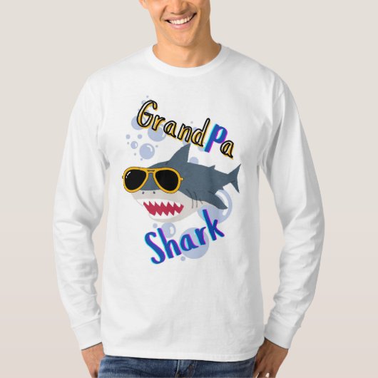 Großhaie, cool mit Brille T-Shirt (Vorderseite)