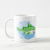 Großhaie - Grün Kaffeetasse (Links)