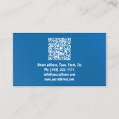 Großhandelsfischerei Visitenkarte (Rückseite)