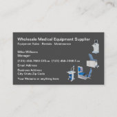 Großhandelskarten für Medizintechnik Visitenkarte (Vorderseite)