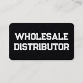 Großhandelsvertrieb Premium QR Visitenkarte (Vorderseite)