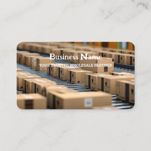 Großhändler Visitenkarte (Vorderseite)