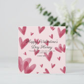 Großherzige Valentinskarte (Stehend Vorderseite)