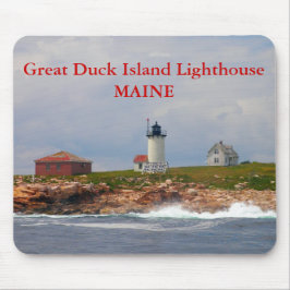 Großherzoginsel Leuchtturm, Maine Mousepad