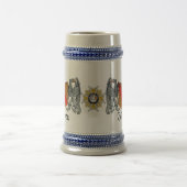 Grossherzogthum Baden Stein/Bier-Tasse Bierglas (Mittel)