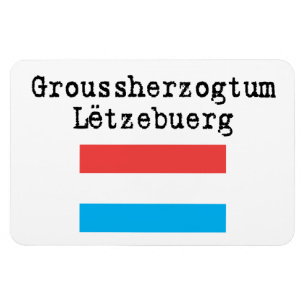 Großherzogtum flexiblen Magneten Luxemburgs Magnet