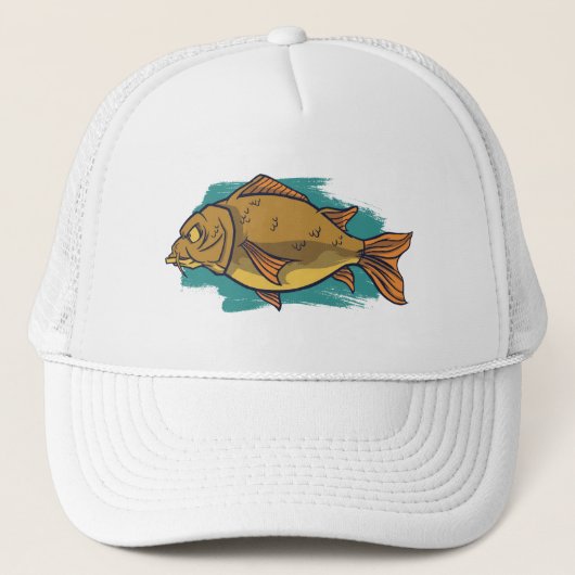 Großkarpfenfisch Truckerkappe (Vorderseite)