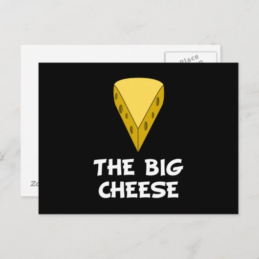 Großkäse Postkarte (Vorne/Hinten)