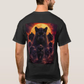 Großkatze T-Shirt (Rückseite)