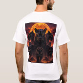 Großkatze T-Shirt (Rückseite)