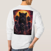 Großkatze T-Shirt (Rückseite)