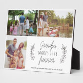 Großkinder-Foto-Collagen Großeltern machen Leben Fotoplatte (Seite)