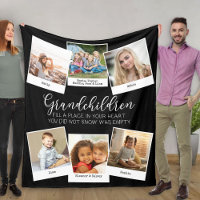 Großkinder Gedicht 6 FotoCollage Schwarz und Weiß
