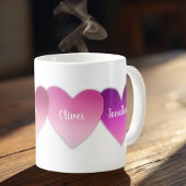 Großkinder-individuelle Name-Kette von gepatchten Kaffeetasse