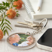 Großkinder Kreieren Sie Ihr eigenes Foto Schlüsselanhänger (Vorderseite rechts)