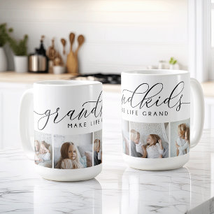 Großkinder machen das Leben großartig   4 FotoColl Kaffeetasse