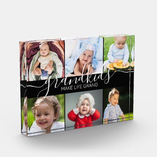 Großkinder machen das Leben großartig | 6 FotoColl Fotoblock (Links)