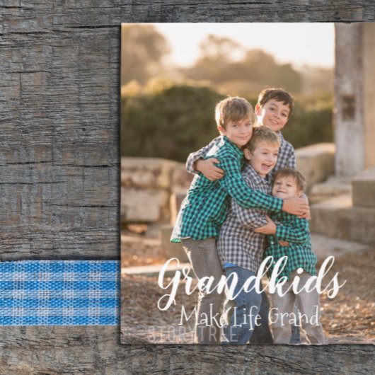 Großkinder machen das Leben großartig Acrylschild