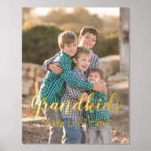 Großkinder machen das Leben großartig Foliendrucke (Vorderseite)