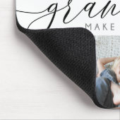 Großkinder machen das Leben großartig | FotoCollag Mousepad (Ecke)