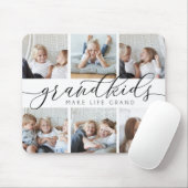 Großkinder machen das Leben großartig | FotoCollag Mousepad (Mit Mouse)