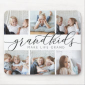 Großkinder machen das Leben großartig | FotoCollag Mousepad (Vorne)