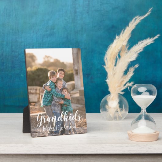 Großkinder machen das Leben großartig Fotoplatte (Seite)