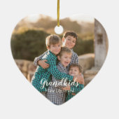 Großkinder machen das Leben großartig Keramik Ornament (Hinten)