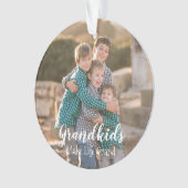 Großkinder machen das Leben großartig Ornament (Vorderseite)