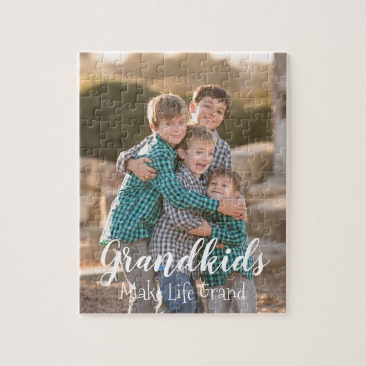 Großkinder machen das Leben großartig Puzzle (Vertikal)