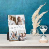 Großkinder machen das Leben großartig | Vier FotoC Fotoplatte (Seite)