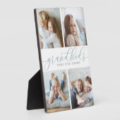 Großkinder machen das Leben großartig | Vier FotoC Fotoplatte (Seite)